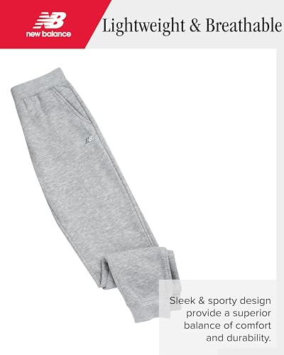 New Balance Boys' Jogger Pants - Lightweight Fleece Joggers For Boys - Athletic Performance Boys Jogger Sweatpants thumb #3