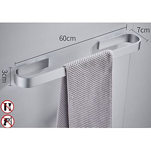 Barre de suspension adhésive et porte-serviettes facile à installer