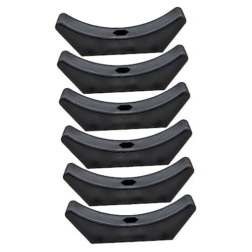 VICASKY 6Pcs Dumbbell Saddle Rack Replacement Dumbbell Holder for Weight Lifting Durable Engineering Dumbbell Cradle for Home