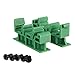 Comidox Set of 5 PCB Din C45 Rail Adapter Circuit Board Mounting Bracket Holder Carrier 35mm
