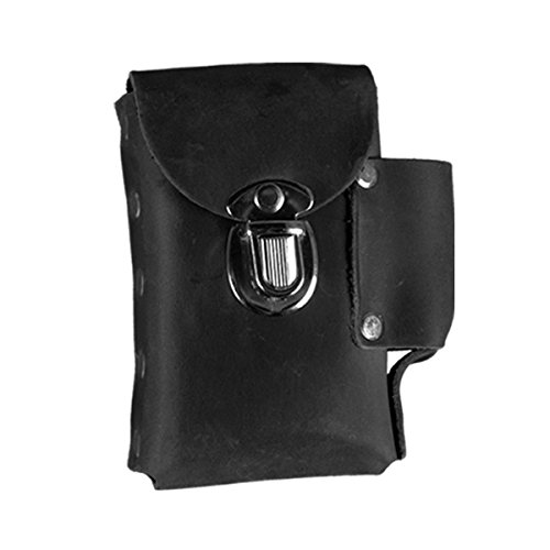 Hot Leathers CSB1008 Black, 5"X4" CSB1008 CSB1008 Black 5" x 4" Leather Cigarette Case