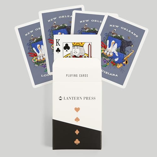 Baraja Póker New Orleans, 52 cartas para adultos miniatura 6