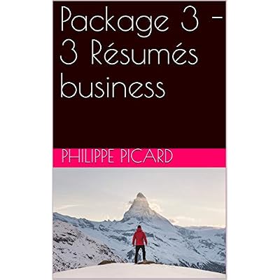 Package 3 - 3 R&eacute;sum&eacute;s business
