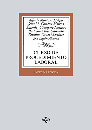 Télécharger Curso de procedimiento laboral (Derecho - Biblioteca de Textos Legales) (Spanish Edition) Gratuit