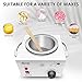Single Wax Warmer Professional Electric Wax Heater Machine for Hair Removal, Large Waxing Pot Paraffin Facial Skin Body SPA Salon Equipment with Adjustable Temperature Set