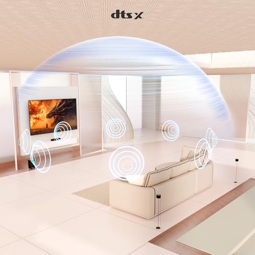 Image of Zebronics 2026 Launch 550W Soundbar with Dolby Atmos, DTS X, 5.1 CH, 13.33cm Wireless Subwoofer & Rear Satellites, LED Display, BT v5.3, HDMI eARC, Wall Mountable, Matte Finish (Juke Bar 9710C)
