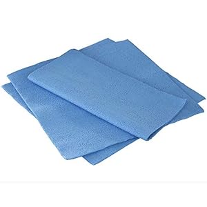 Image of Quickie Absorbing/Fast Drying Microfiber Cleaning Cloth (6 Pack) (2052231), Blue