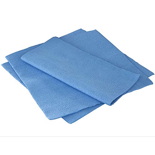 Quickie Absorbing/Fast Drying Microfiber Cleaning Cloth (6 Pack) (2052231), Blue #TOP22