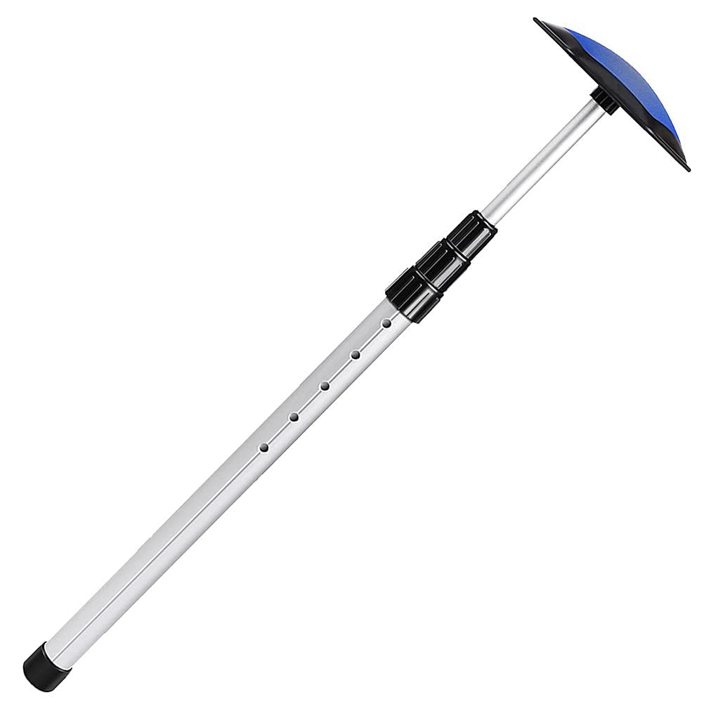 RiToEasysports Varilla de Soporte de Golf, Poste de Soporte de Bolsa de Palo de Viaje de Golf de Aleación de Aluminio de Alta Resistencia Portátil Telescópico