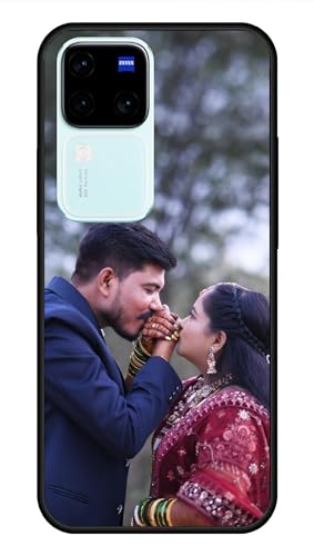Image of NDCOM for Customised Vivo V30 Pro 5G Back Cover | Premium Vivo V30 Pro Phone Case | V30 Pro Mobile Cover DIY Personalised Photo Design | Customized Gift Custom Text Name Printed Metal Case