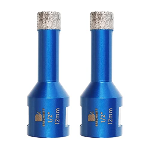 BRSCHNITT 1/2 Inch Diamond Core Drill Bit 2pcs