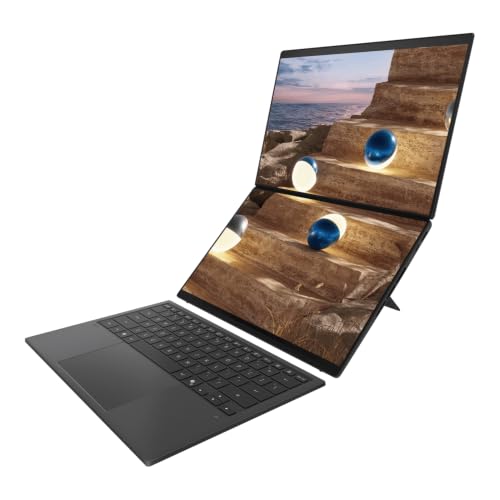 Image of Mavark Zenbook Duo Dual 14 inch OLED 3K 144Hz Touch Laptop - Intel Core Ultra X9 388H, Intel Arc Graphics, 32GB RAM, 2TB SSD, Stylus Pen WiFi 7, Win 11 Pro CPS Warranty