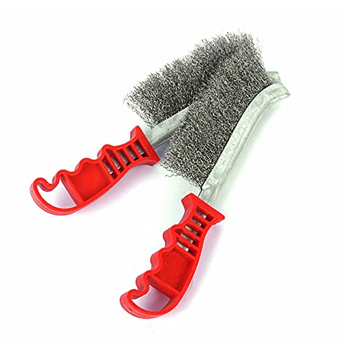 Image of Wire Scratch Brushes BLLNDX 2PCS Stainless Steel Wire Brush for Automotive, Cleaning Welding Slag and Rust
