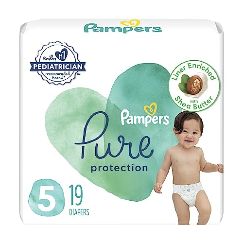 Image of pampers Pure Protection Diaper Size 5 19 ct Old