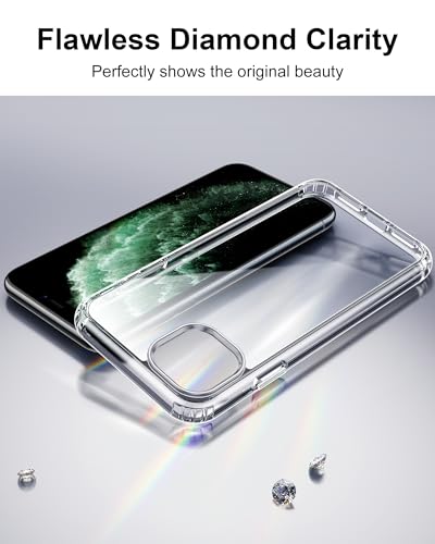 Image of HOOMIL Case for iPhone 11 Pro Max, Anti-Yellowing, Crystal Clear