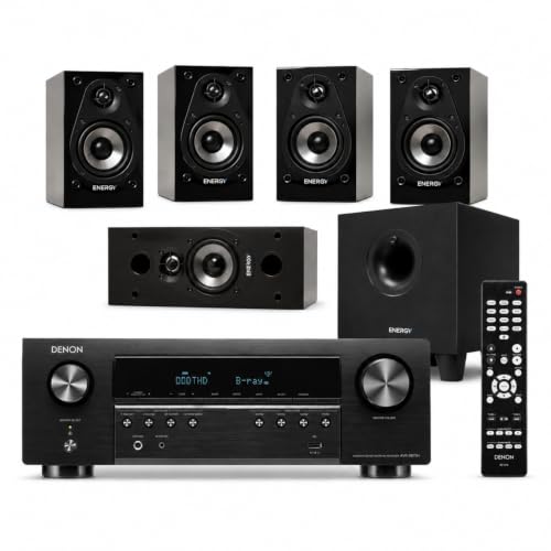 Energy Take Classic 5.1 Home Theater Bundle with Denon AVR-S670H