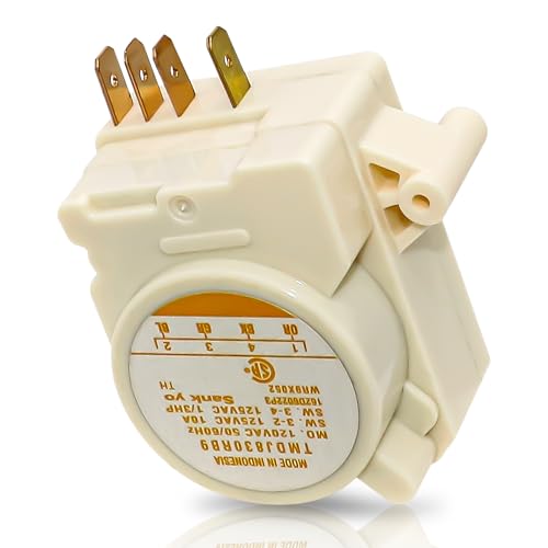 Romalon WR9X502 Defrost Timer Control Replacement Part WR09X10049 Fit for G-E Hot-Point Refrigerator Replaces WR09X0278 SWR9X412 SWR9X413 SC952