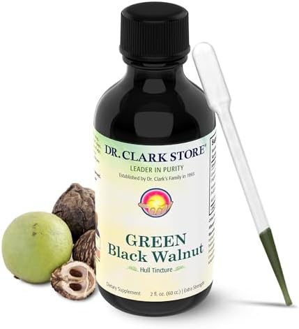 Dr Clark Store Intestine Support & Cleanse Kit - with Freeze-Dried Green Black Walnut Hulls, Wormwood, and Cloves-Helps Maintain Optimum Intestinal Function main image 1