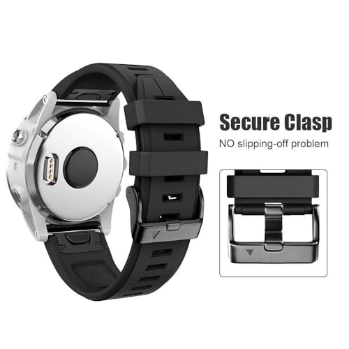 Bracelet en silicone pour Fenix 7S, 6S Pro et 5S Plus - 2