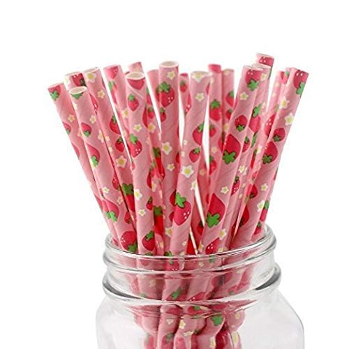 100 Pitillos Desechables De Papel Biodegradables miniatura 2