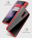 Case for OnePlus 7 Pro, Premium Hybrid Protective Case Cover with Air Cushion Technology for OnePlus 7 Pro (Red, OnePlus 7Pro)