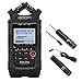 Zoom H4n PRO 4-Channel Handy Recorder Interview Microphone Kit with Omnidirectional and Cardioid XLR Lavalier Microphones