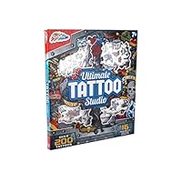 Grafix Ultimate Tattoo Kit Studio 200+ Pieces Boys Kids Art Craft Activity Set Gift 7+