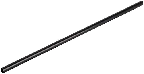 Miniatura 2 de BWS 7 34 pulgadas Jumbo - Pajita negra sin envolver, caja de 5000