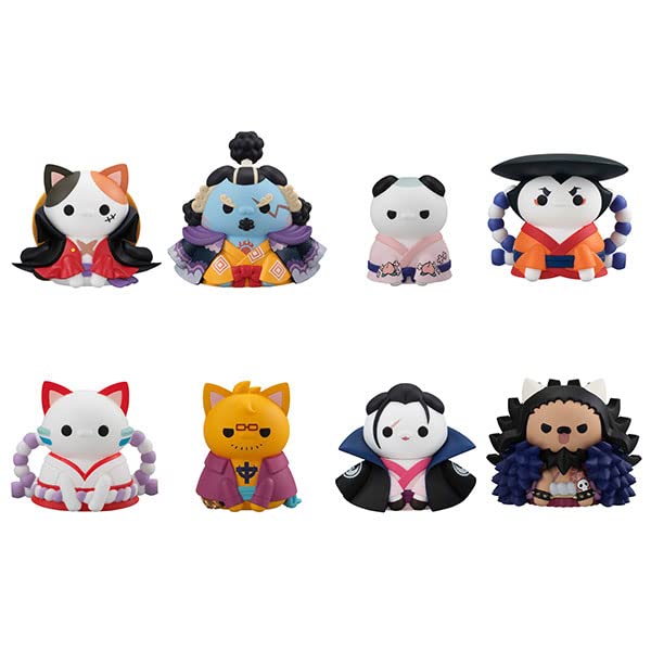 メガハウス MEGA CAT PROJECT ワンピース ニャンピースニャーン！ ルフィとワノ国編でござる 8個入り1BOX