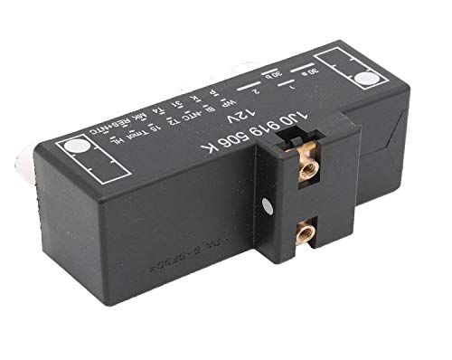 1J0919506K Cooling Fan Control Unit Module Relay Compatible with VW Beetle Jetta Golf TT 2000-2014 - Thumbnail 6
