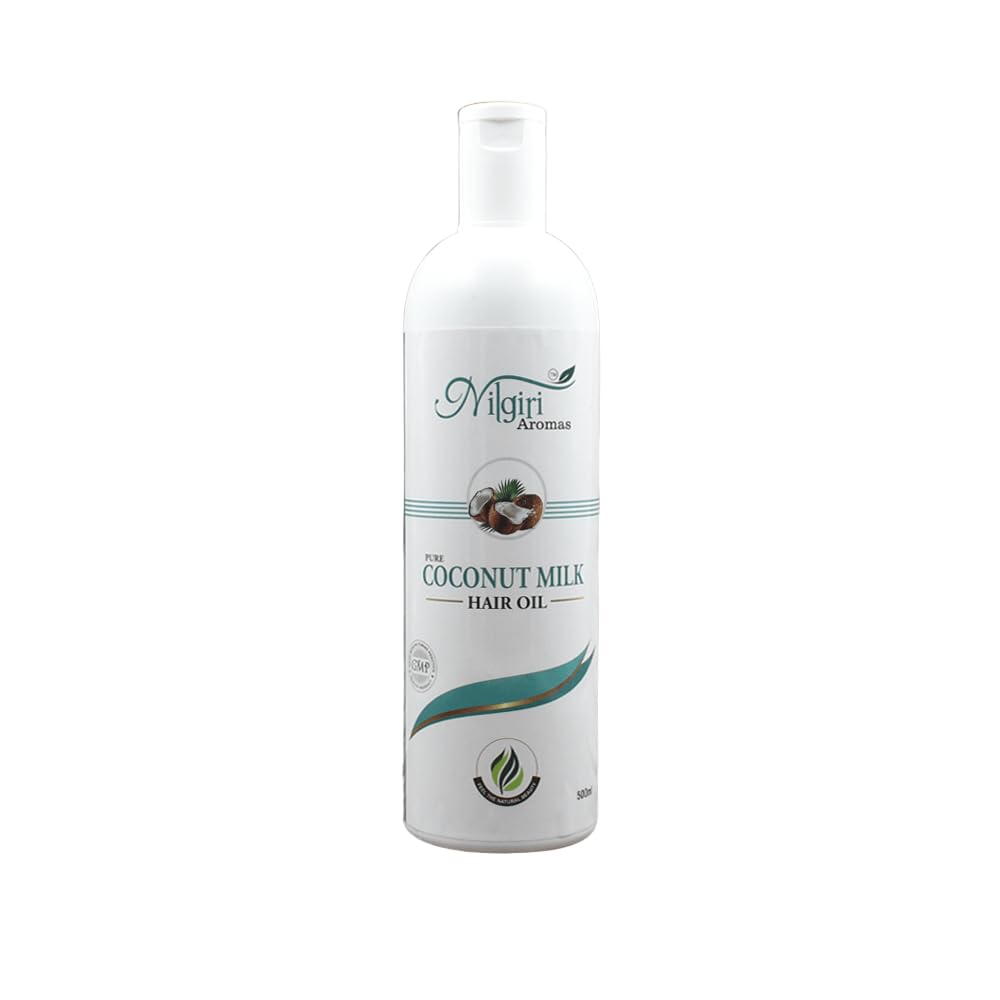 Nilgiri Aromas Pure Coconut Milk Hair Oil 500ml-image-10