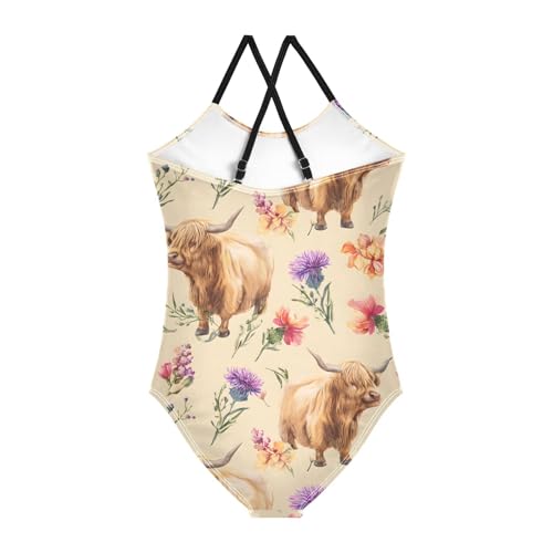 Image of Cartoon Frogs Girls One Piece Swimsuits Summer Quick Dry Beach Bathing Suit