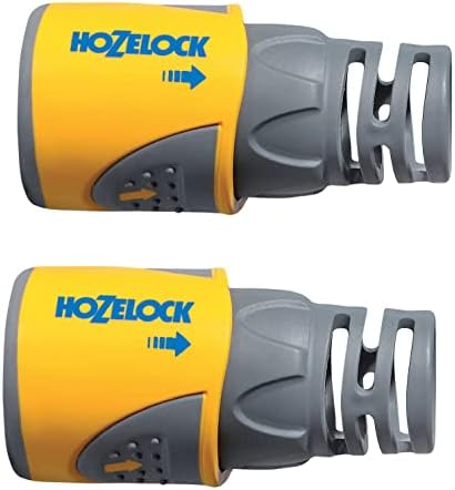 HOZELOCK - Hose Connector Plus ø 12.5mm - 15mm (1/2"- 5/8") Soft Touch x2 : Watertight, Non-slip, Flexible, Long Connector Prevents Twisting, Swelling and Leaks [2050P0025] - View 3