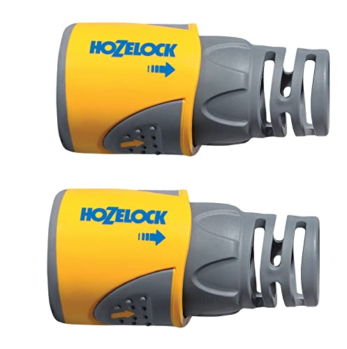 Hozelock HOZ2050AV Hose End Connector Plus (12.5mm & 15mm) Twin Pack