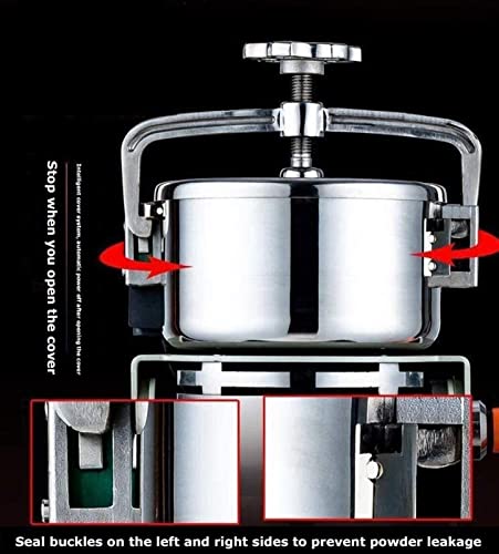 HAO KEAI Elektrische Getreidemühle Getreidefräser Elektrische Getreideschleifmühle Mühle Maschin Mühle Mühle Kaffeemühle… – Bild 7