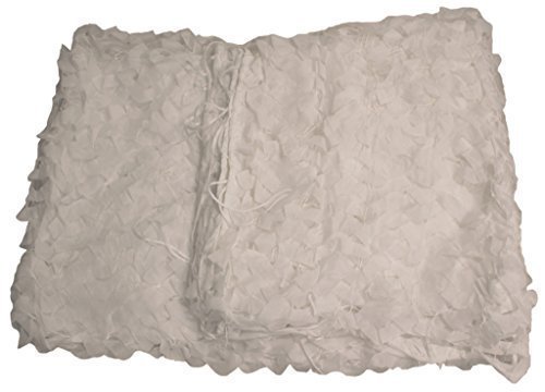 3x2 m Red de Camuflaje en Colores Negro Blanco Verde Oliva y Coyote del Desierto - Ejército Federal Caza Exterior Armada BW Camping - Producto Original Inet-Trades GmbH - 3x2 m, Poliéster, Blanco