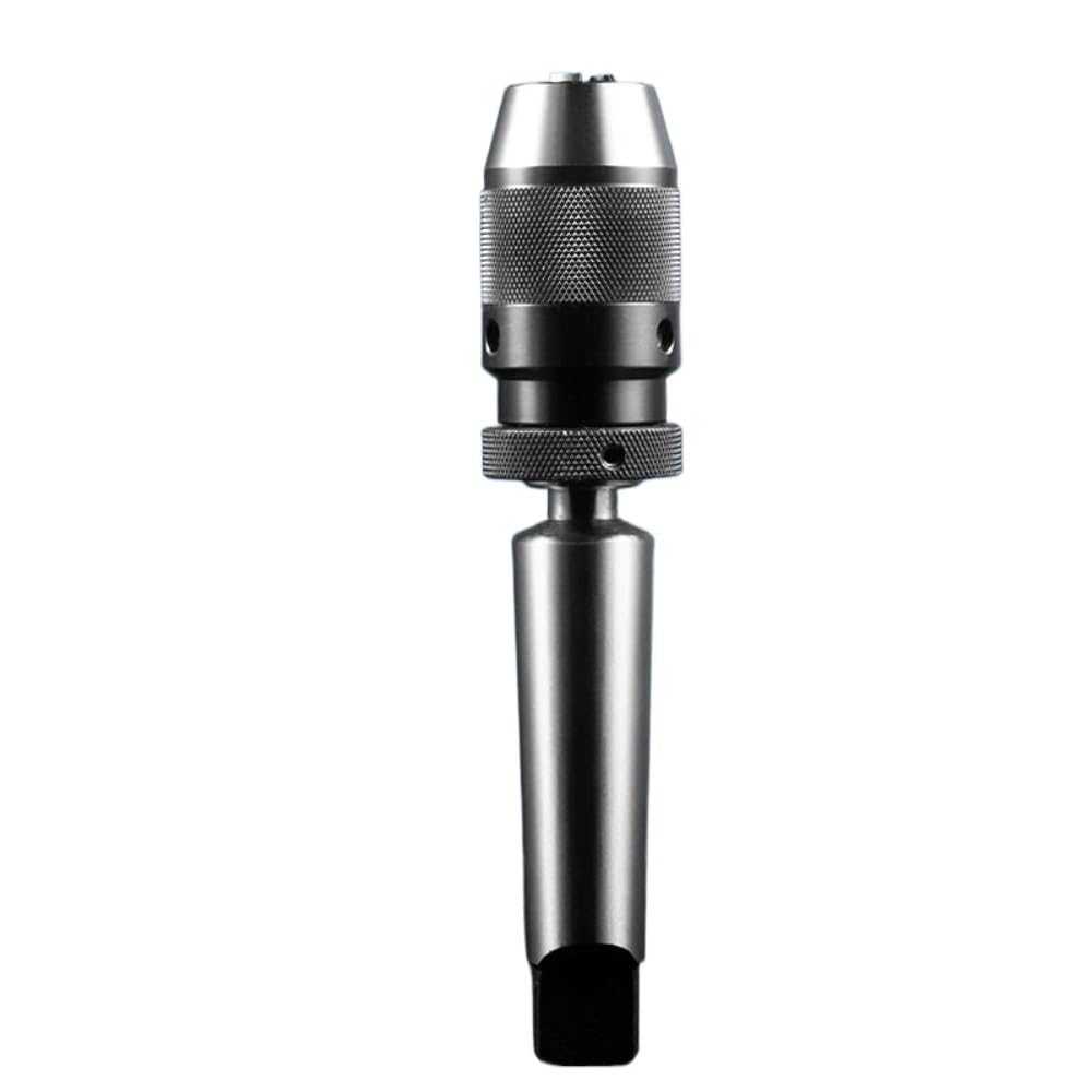 Mandrino autoserrante for trapano, mandrino in acciaio con attacco conico Morse, tipo MT, parte 1 set for macchina CNC(3 * 18)