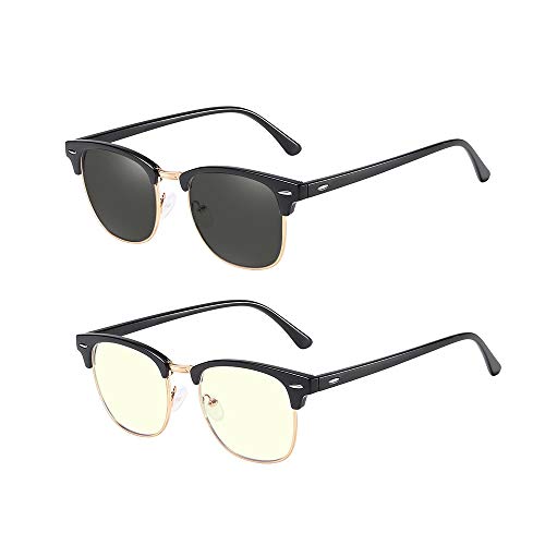 Docooler A05-1-6623 Óculos anti-raio azul Óculos de proteção ocular à prova de fadiga Óculos de prot
