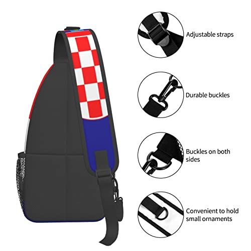 Morrales tipo bandolera bandera Croacia unisex miniatura 6
