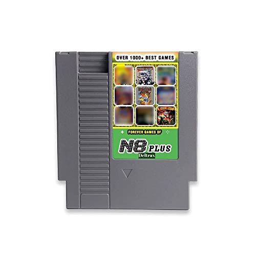 Deltrax Super Cartridge N8 Plus 1000 in 1 Multi Game Cartridge for NES 8 Bit video Game Console