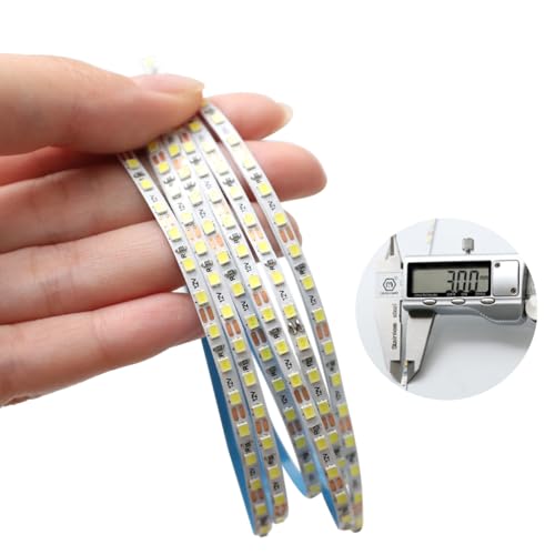 Tira de LED ultradelgada 3mm 6000K luz blanca día 5m miniatura 2