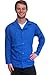 StaticTek 5049 Light Blue Fabric ESD Safe Snap Cuffs Collared Lab Coat-Certified Level 3 Static Shielding ESD Smock Jacket for Anti-Static Work Places,X-Large | TT_JLC5405SPLB