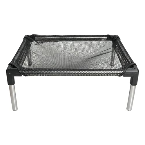 Cameta elevada resistente para perros con malla transpirable lavable para terraza 6