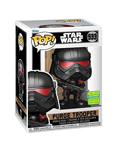 Funko Figura Pop! Star Wars Purge Trooper Modelo 533 | 65334 Edición Limitada Convención Verano 2022