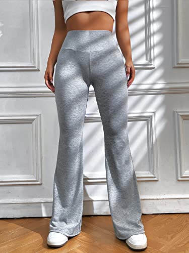Image of SOLY HUX Women's High Waisted Flare Leggings Sweatpants Bell Bottoms Bootcut Yoga Pants