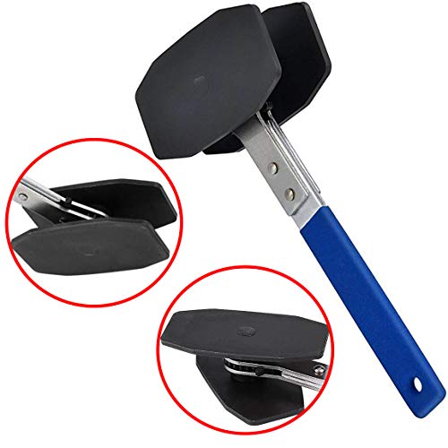 LIYYOO Brake Caliper Press Tool, Car Ratcheting Brake Spreader Caliper Pistion Press Toolï¼ŒCompressor Brake Wrench Can 360 Degree Ratchet Swing for Single Twin Quad Piston Disc Brake