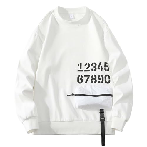 Sweat-shirt homme col montant zippé pour le travail
