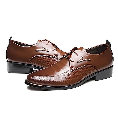 ENWIND Clásico Oxford Zapatos Wingtip Brogues Derbys Zapatos de los Hombres para la Oficina de Trabajo del Partido de la Boda del Uniforme de Noche,Marrón,48 EU ENWIND Clásico Oxford Zapatos Wingtip Brogues Derbys Zapatos de los Hombres para la Oficina de Trabajo del Partido de la Boda del Uniforme de Noche,Marrón,48 EU