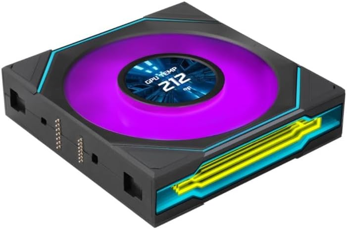Lian Li UNI FAN SL INF LCD FLEX 1x120mm Siyah Kasa Fanı (G9F.12SLIND1F1B.00)