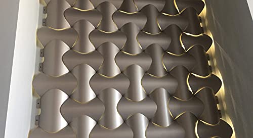 AS Country Stone | Wandverkleidung 3D Wand, 3D Wandpaneele, 3D Wanddeko, 3D Look für Innenbereich, Geschäftsräume | Spline Anthrazit Cover